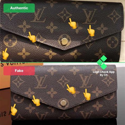 louis vuitton wallet authentic vs fake|louis vuitton wallet authenticity code.